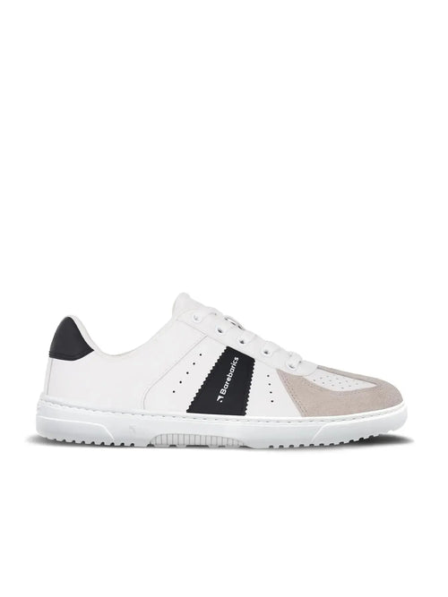 Barebarics - Icara White & Beige – Zapatillas barefoot unisex blanco y beige