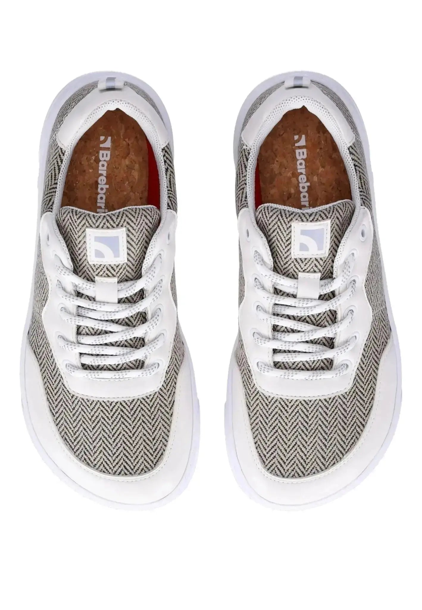 Barebarics - Kudos Blanc & Gris T43 - Chaussures barefoot
