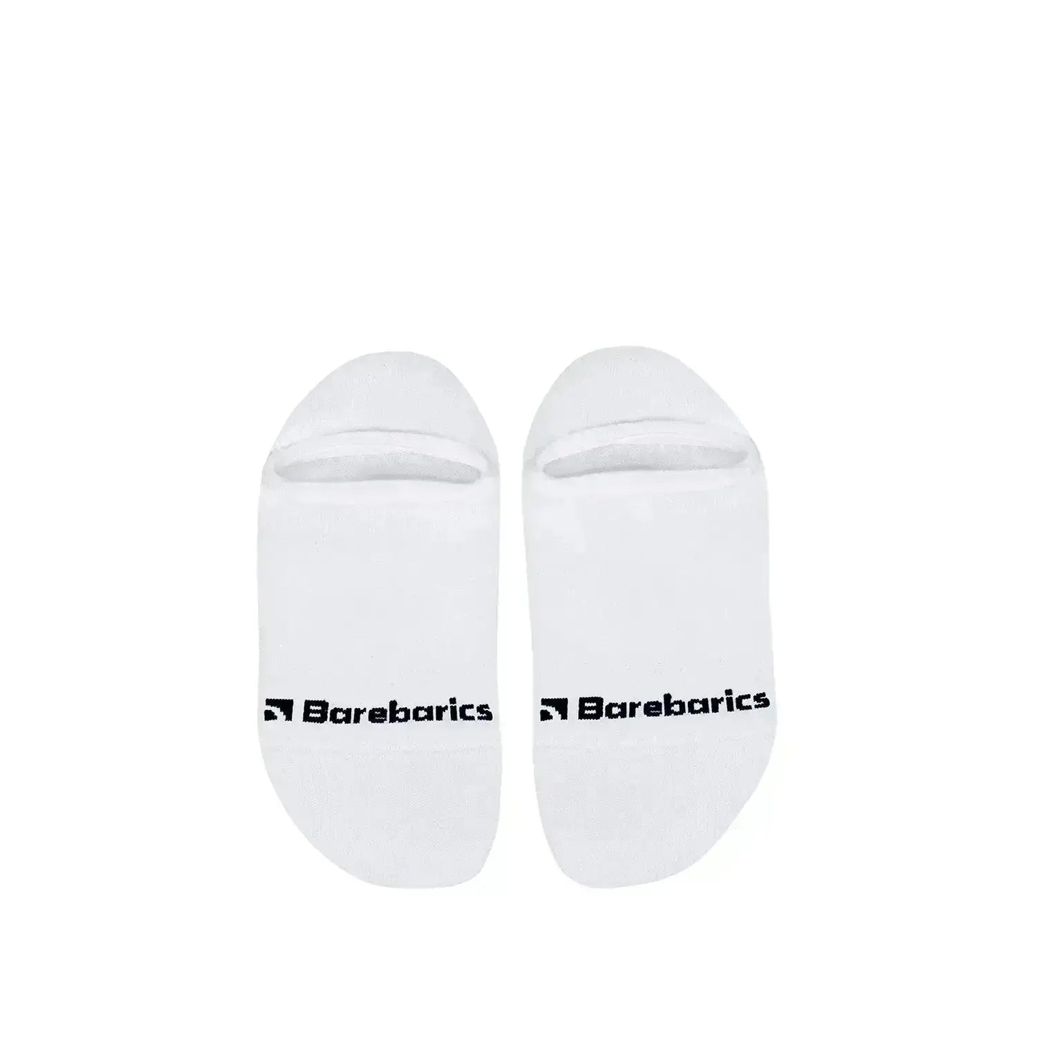 Barebarics - No Show Blanc - Chaussettes Barefoot