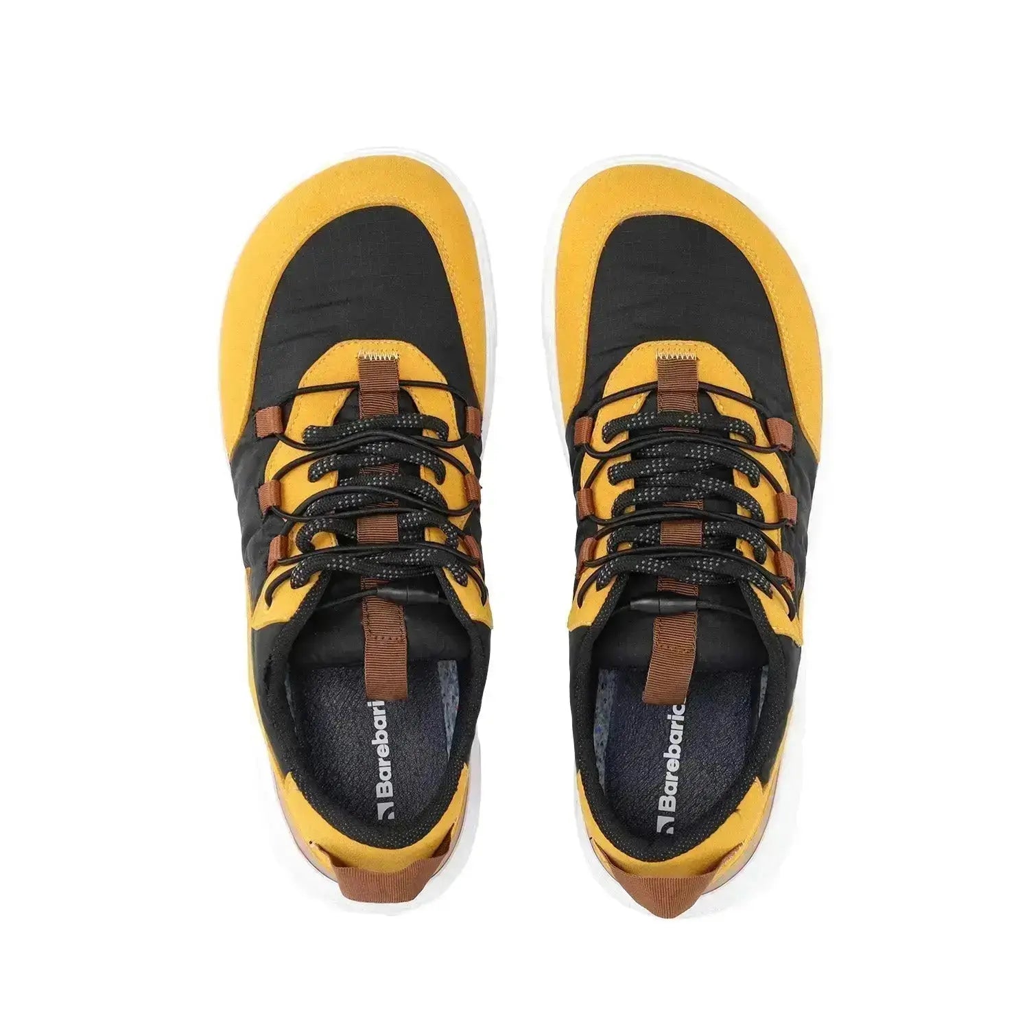 Barebarics - Revive Golden Yellow & Black - Zapatillas barefoot unisex amarillas
