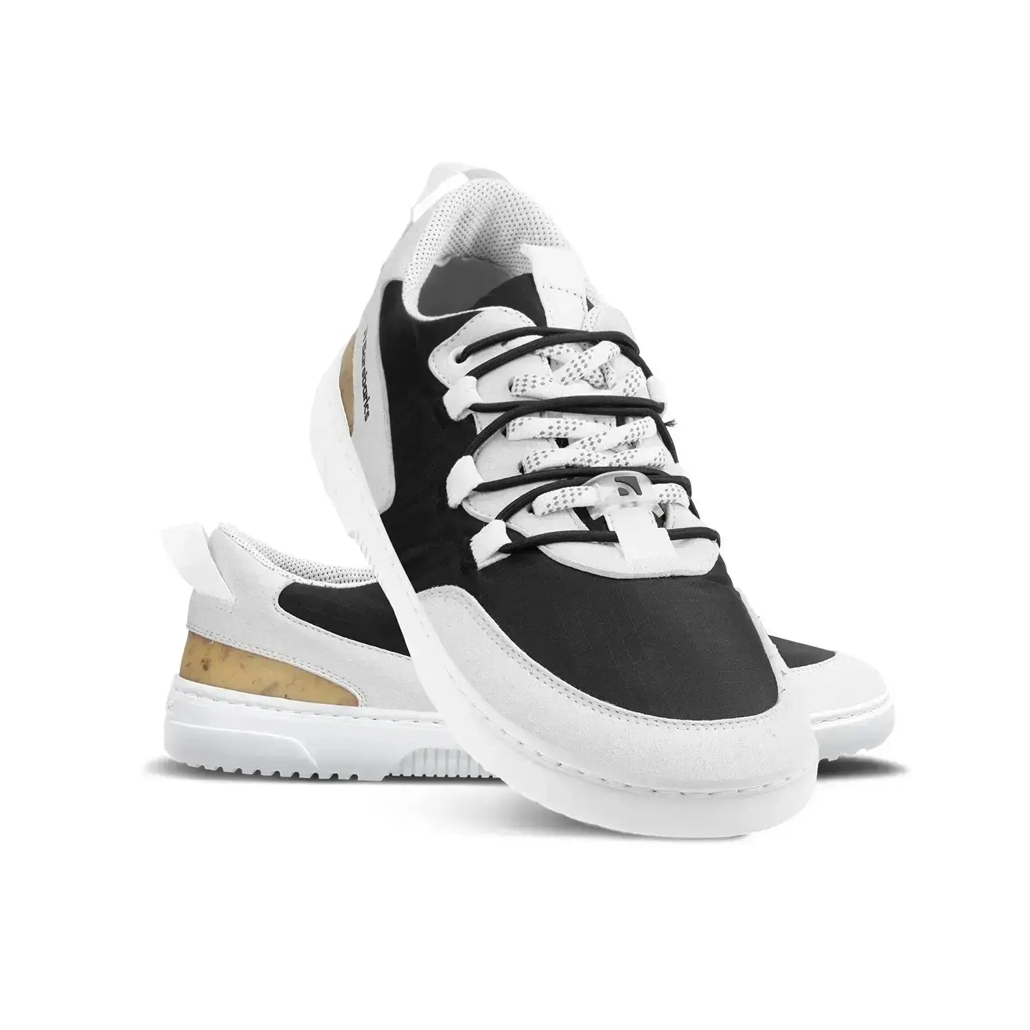 Barebarics - Revive Gris Clair & Noir - Chaussures barefoot