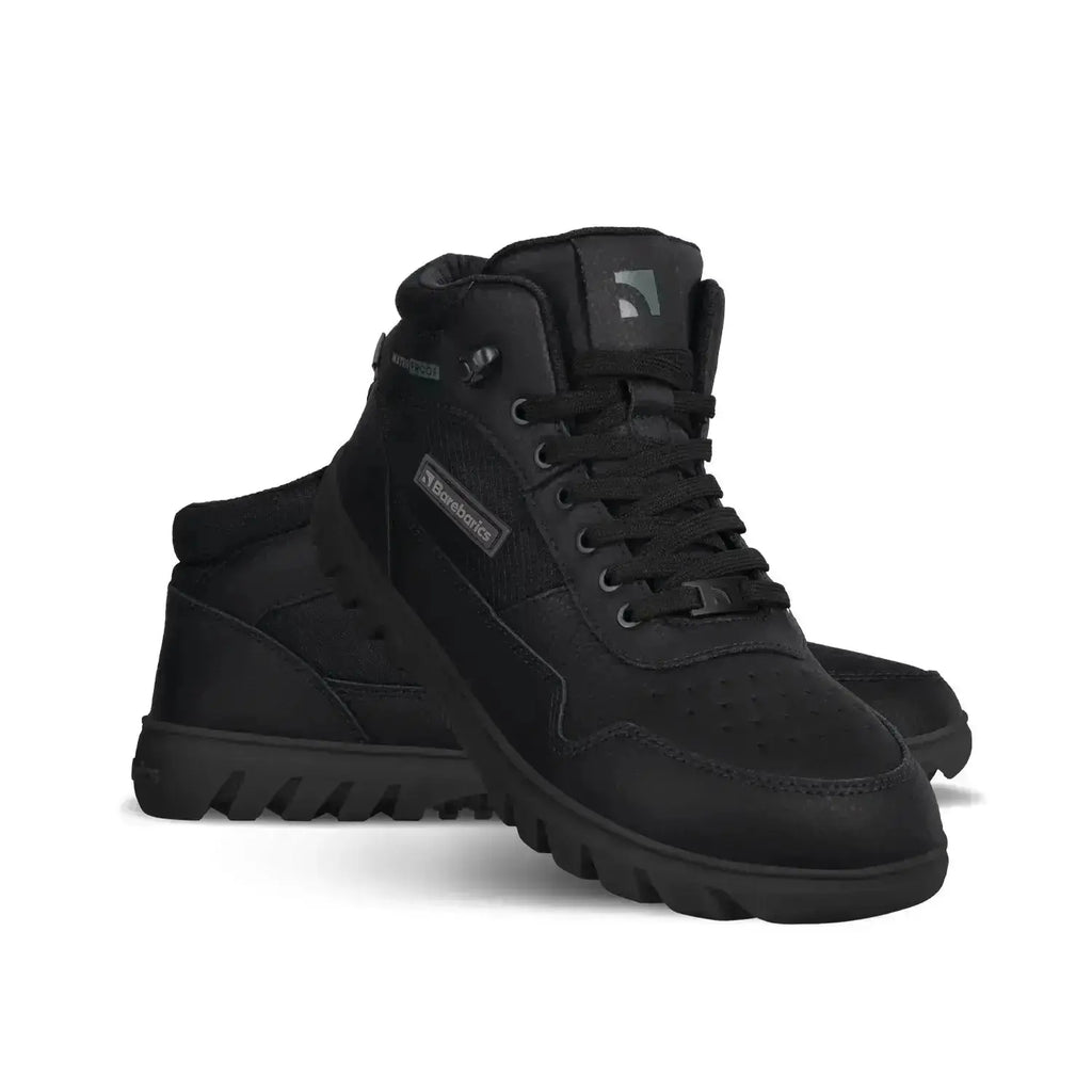Barebarics - UrbanEdge All Black - Botas impermeables barefoot