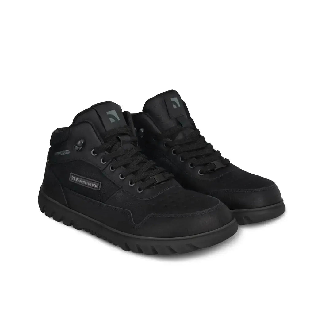 Barebarics - UrbanEdge All Black - Botas impermeables barefoot