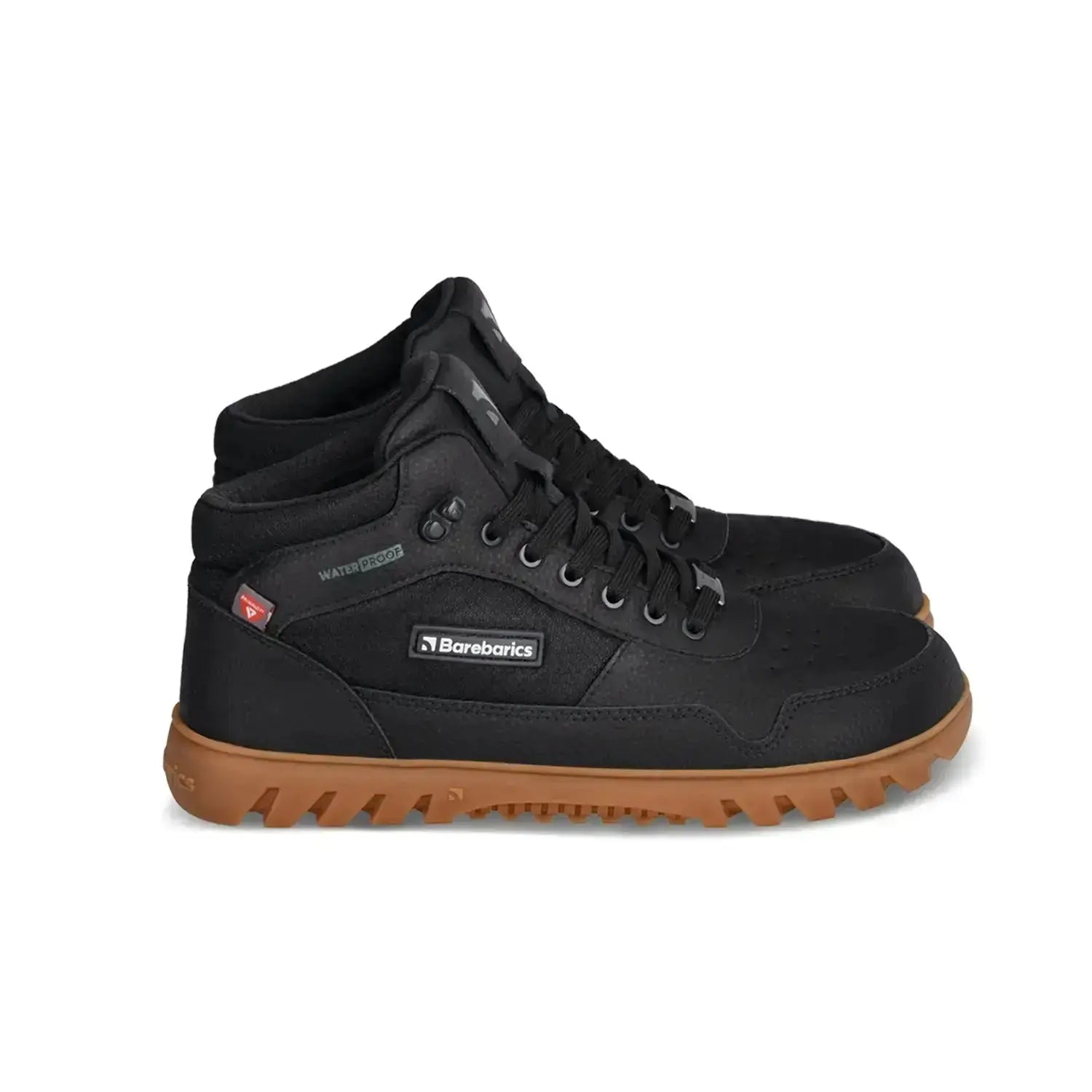 Barebarics - UrbanEdge Noir - Bottes barefoot imperméables