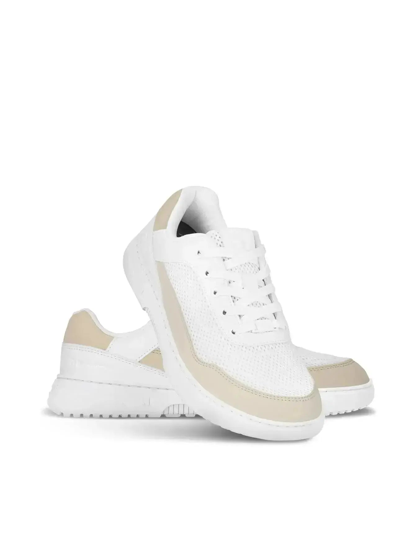 Barebarics - Vaporo Blanc & Beige - Chaussures barefoot