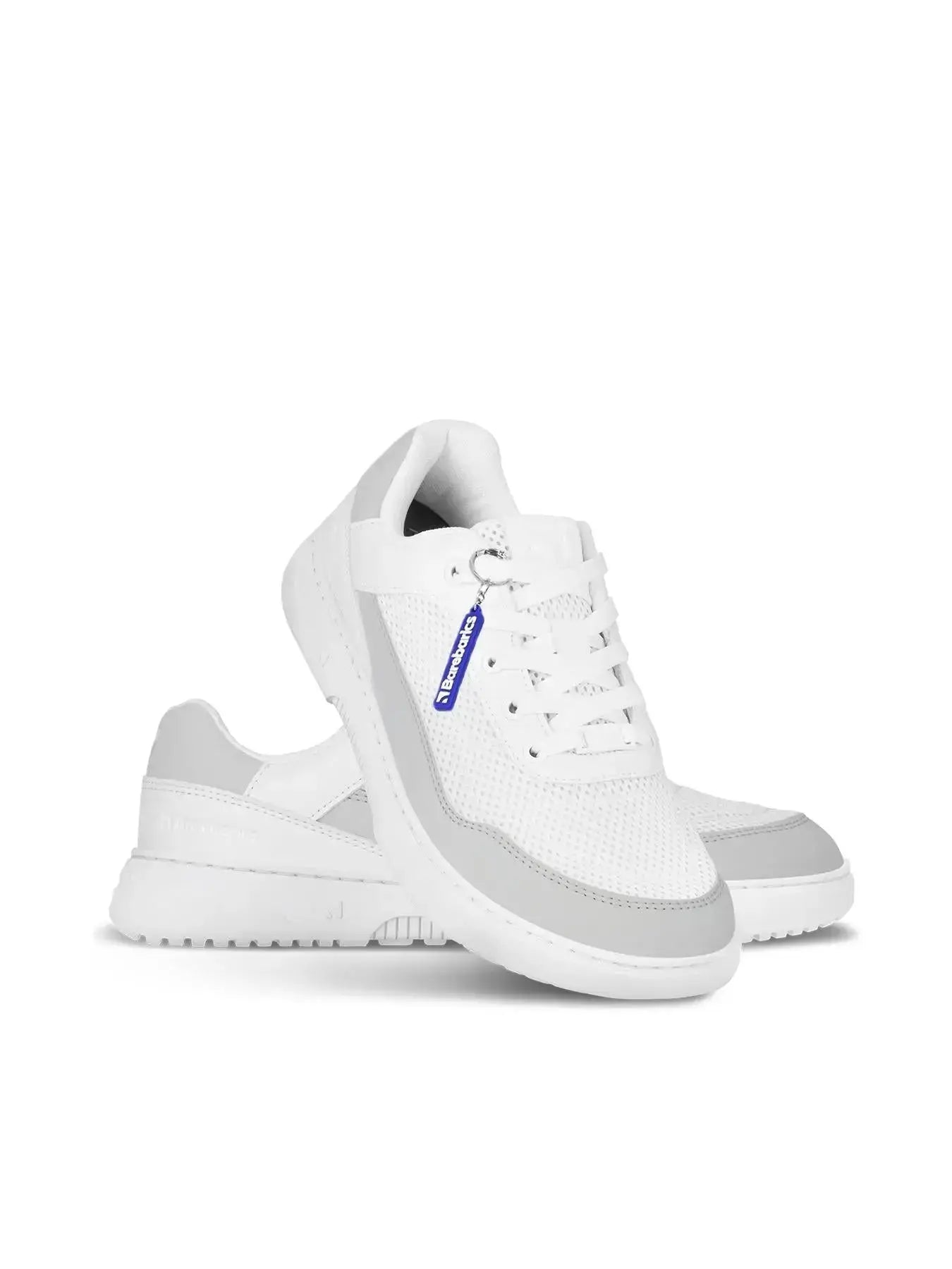 Barebarics - Vaporo White & Light Grey - Zapatillas barefoot unisex blanco y gris