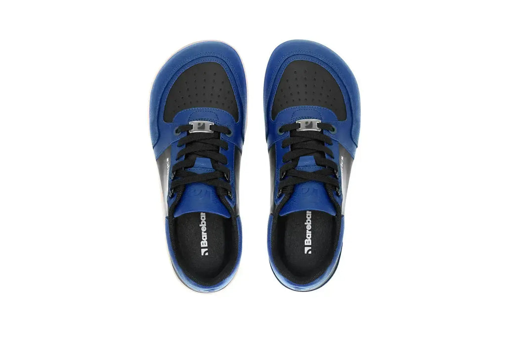 Barebarics - Wave Black & Blue - Zapatillas barefoot unisex azul y negro