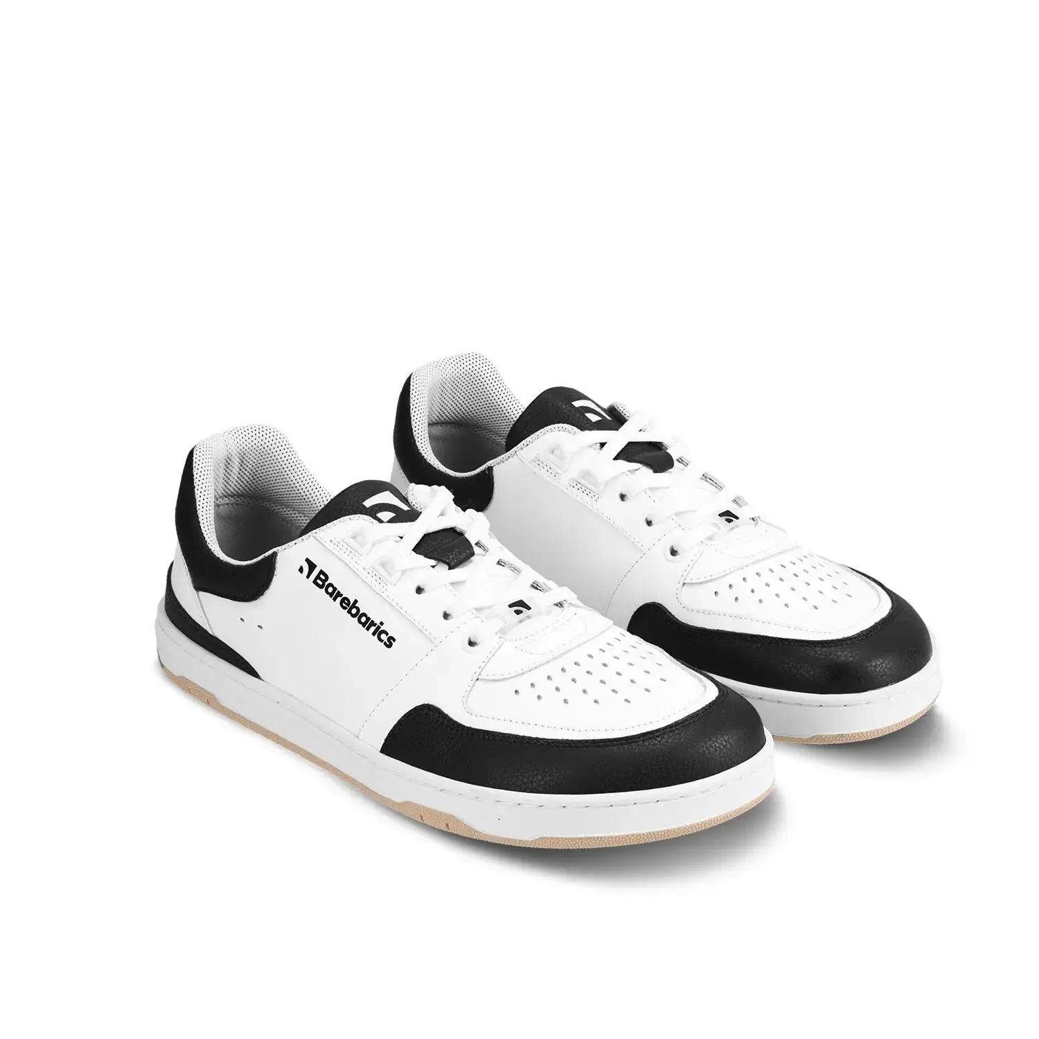 Barebarics - Wave White & Black - Zapatillas barefoot unisex blanco y negro