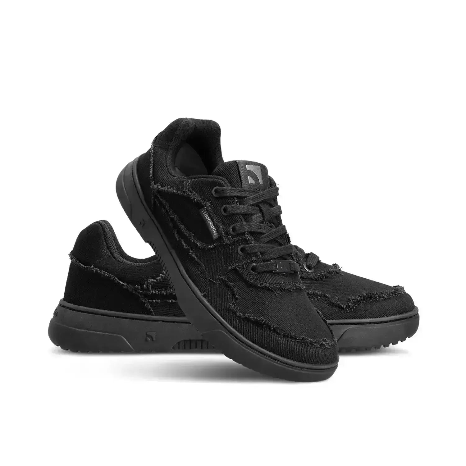 Barebarics - Zing Tout Noir Denim - Baskets barefoot