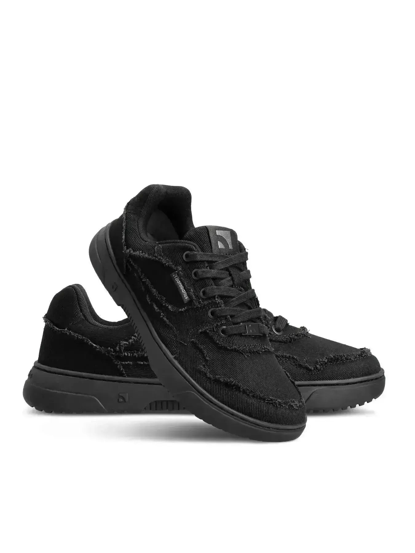Barebarics - Zing Tout Noir Denim - Baskets barefoot
