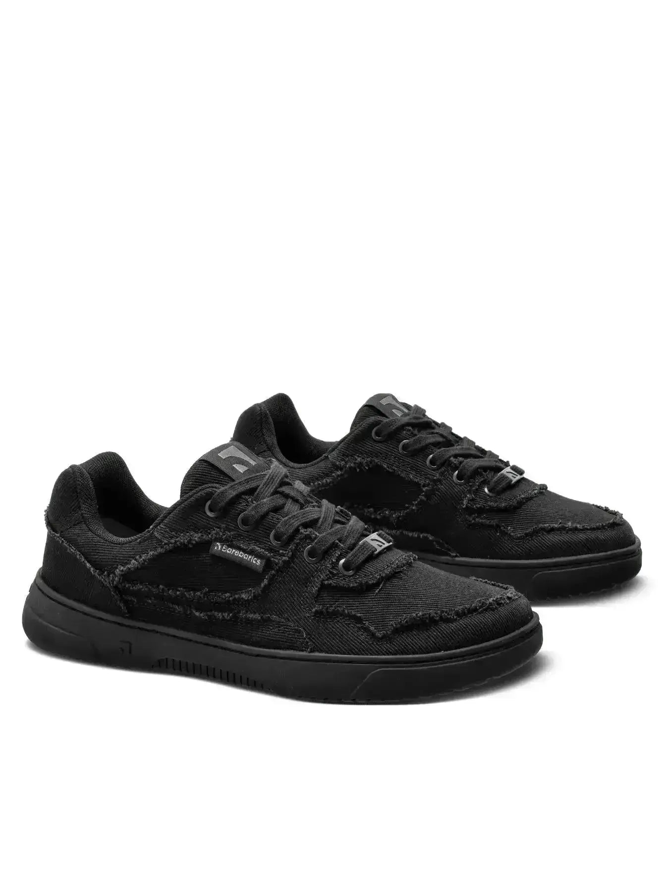 Barebarics - Zing Tout Noir Denim - Baskets barefoot