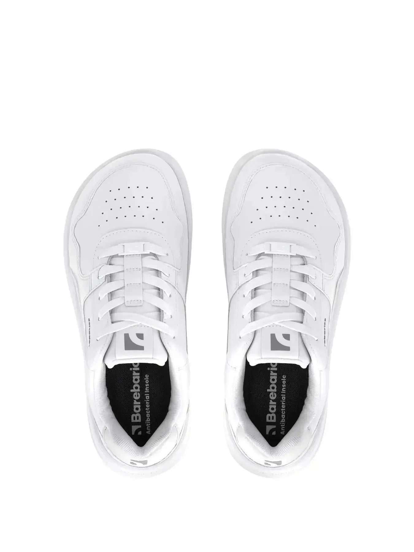 Barebarics - Zing Tout Blanc - Cuir - Chaussures barefoot