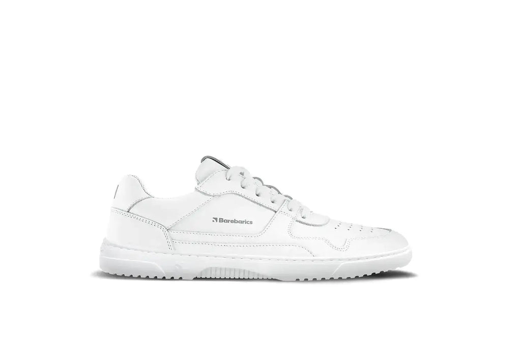 Barebarics - Zing Tout Blanc - Cuir - Chaussures barefoot