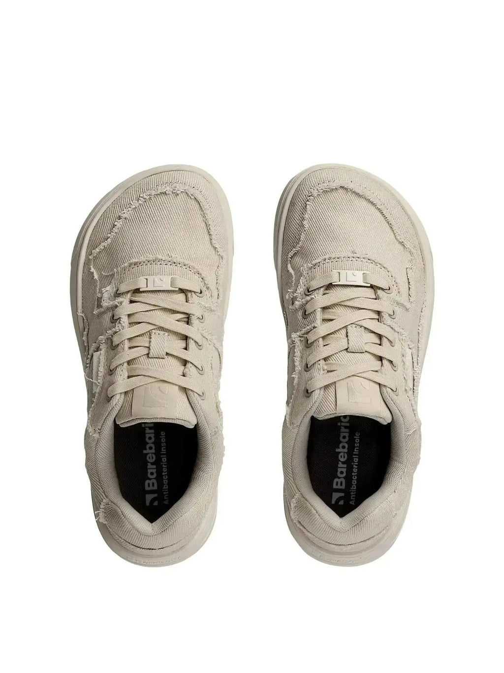 Barebarics - Zing Cream White Denim - Deportivas barefoot