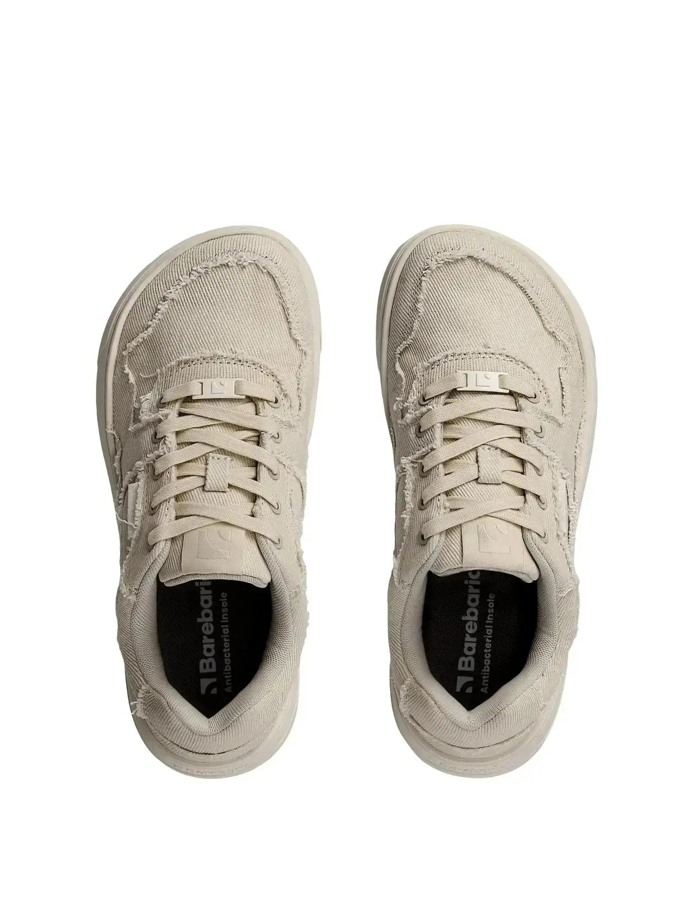 Barebarics - Zing Cream White Denim - Deportivas barefoot