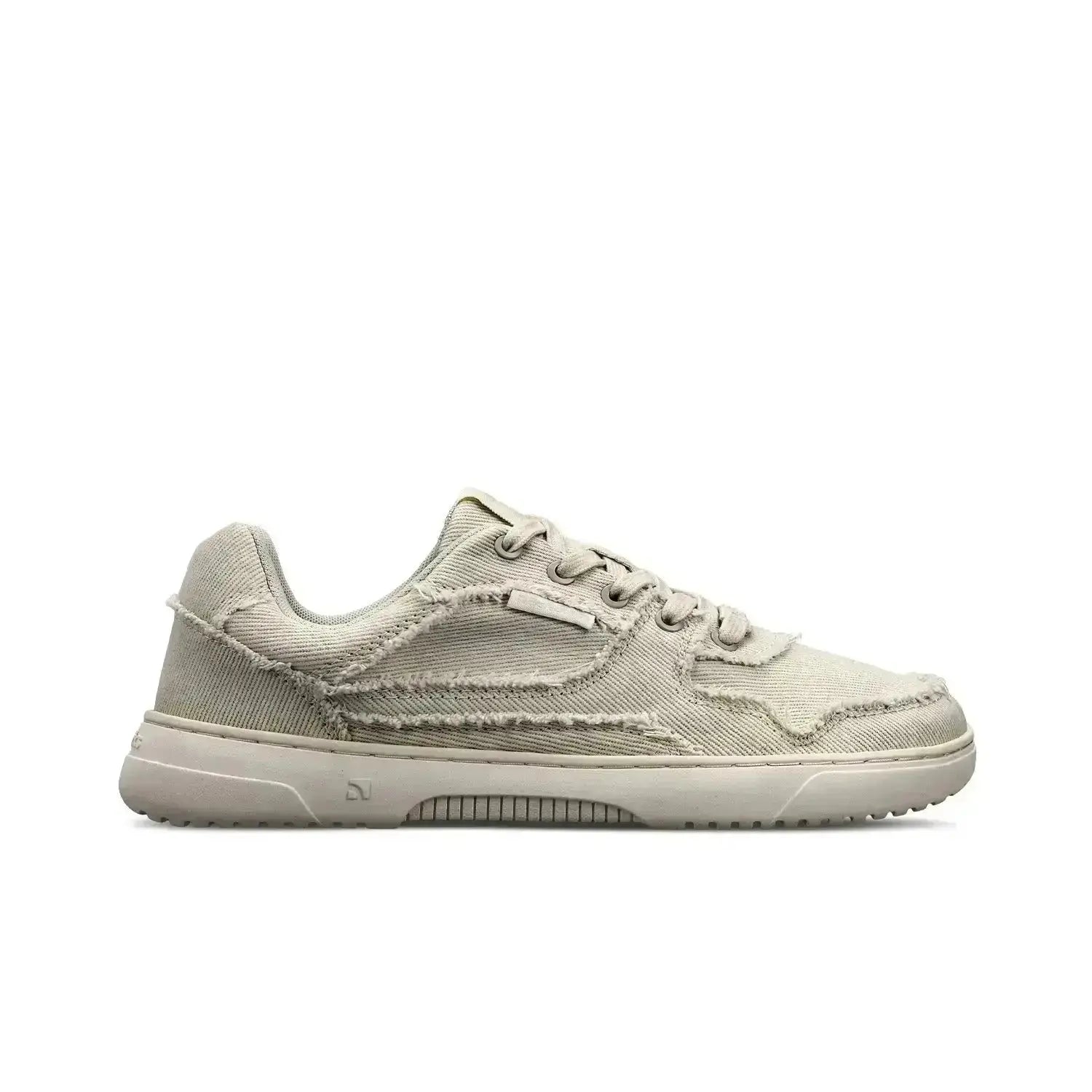 Barebarics - Zing Cream White Denim - Chaussures barefoot