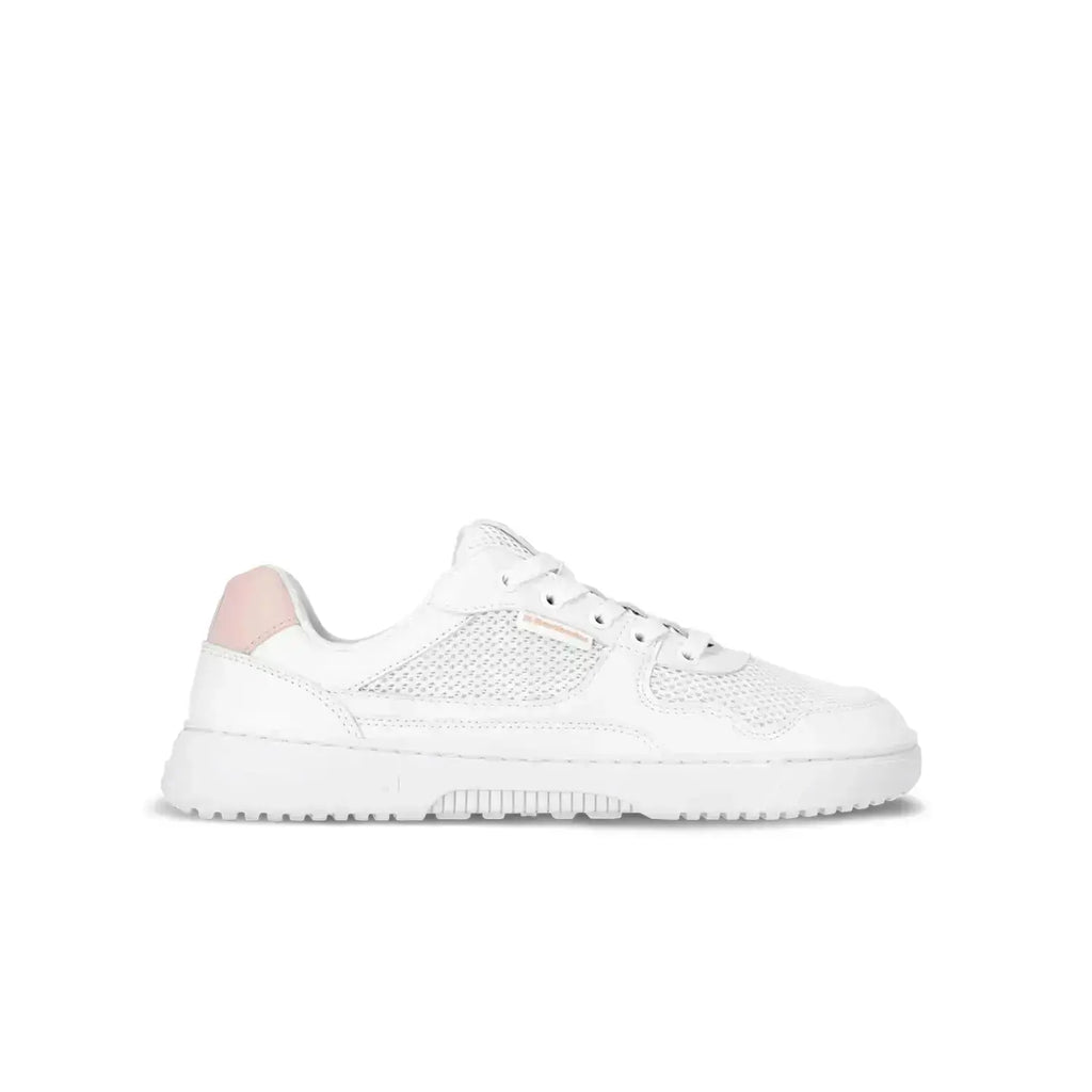 Barebarics - Zing Fresh White & Coral Pink - Zapatillas barefoot frescas unisex rosas
