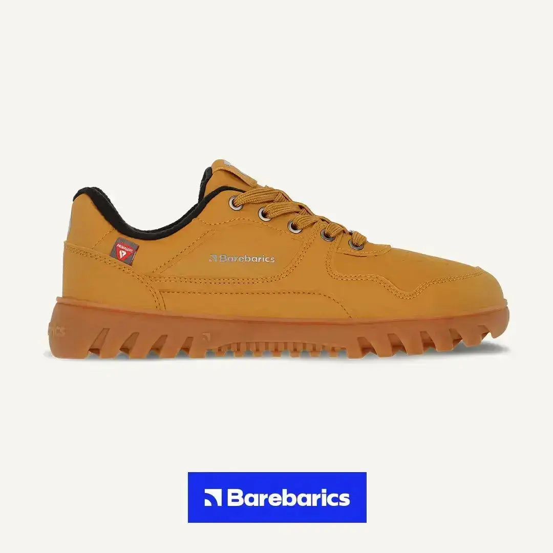 Barebarics - Zing Frost Light Caramel - Zapatillas barefoot de invierno unisex caramelo