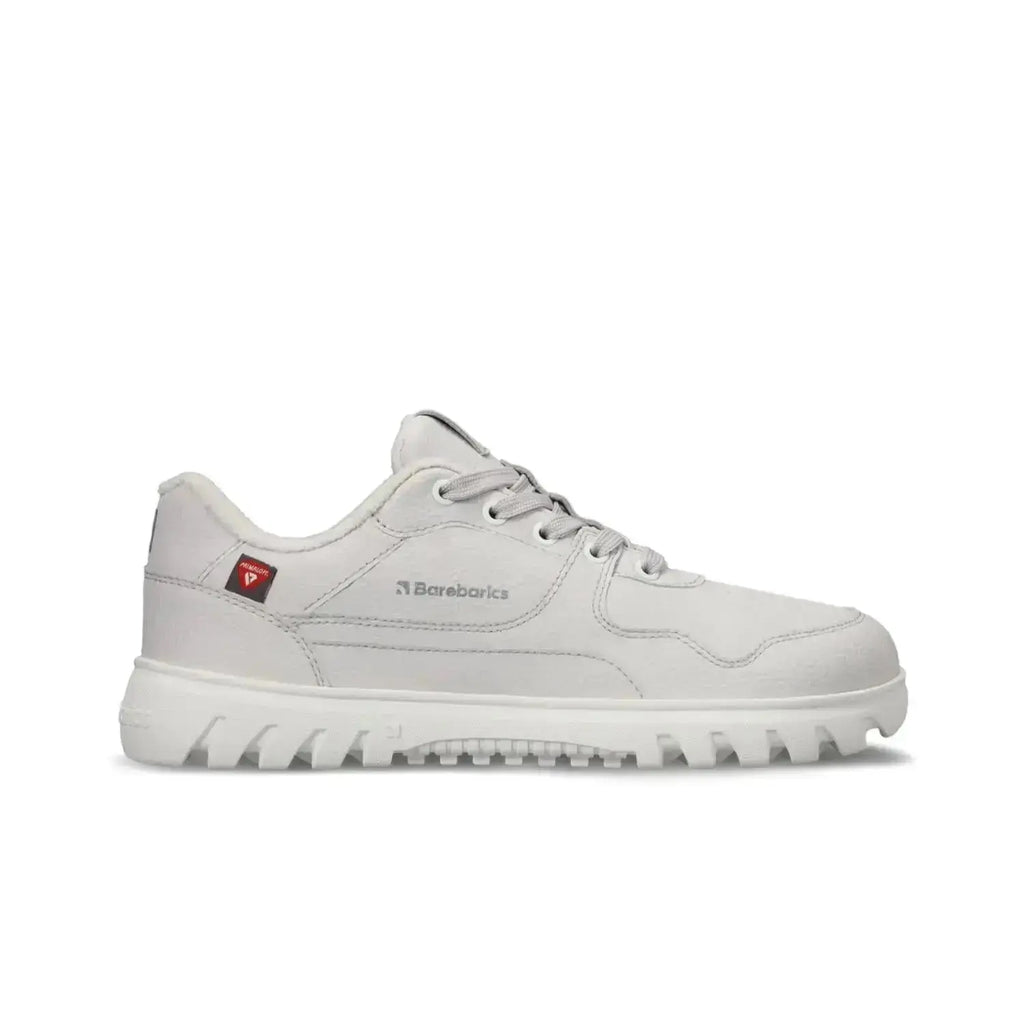 Barebarics - Zing Frost Light Grey - Zapatillas barefoot de invierno unisex gris claro