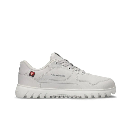 Barebarics - Zing Frost Light Grey - Zapatillas barefoot de invierno unisex gris claro