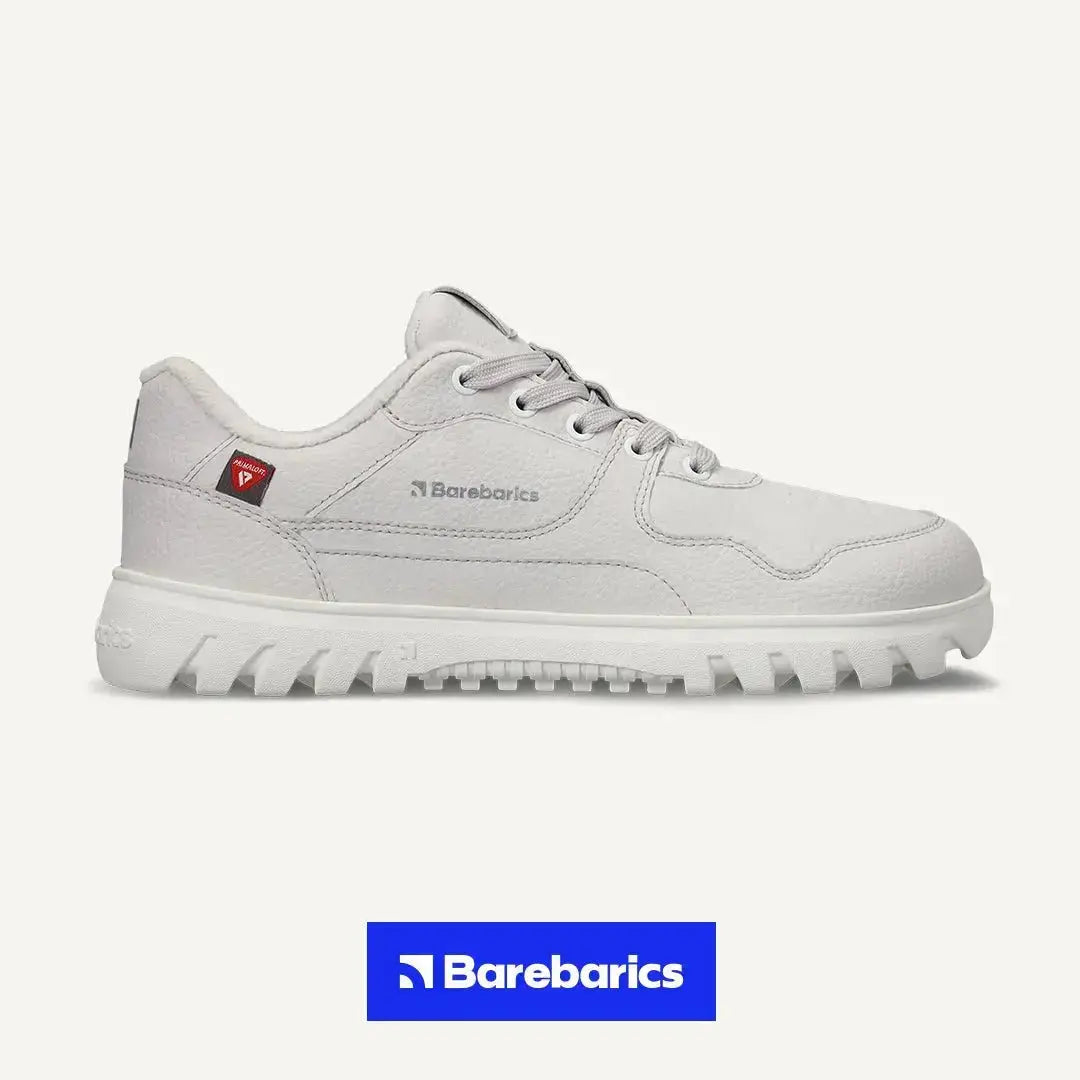 Barebarics - Zing Frost Gris Clair - Chaussures barefoot d'hiver