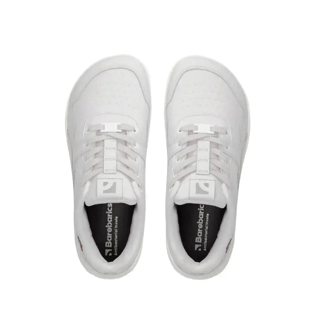 Barebarics - Zing Frost Light Grey - Zapatillas barefoot de invierno unisex gris claro
