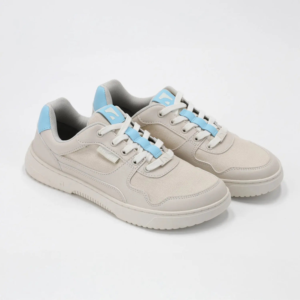 Barebarics - Zing Off White & Blue - Deportivas barefoot