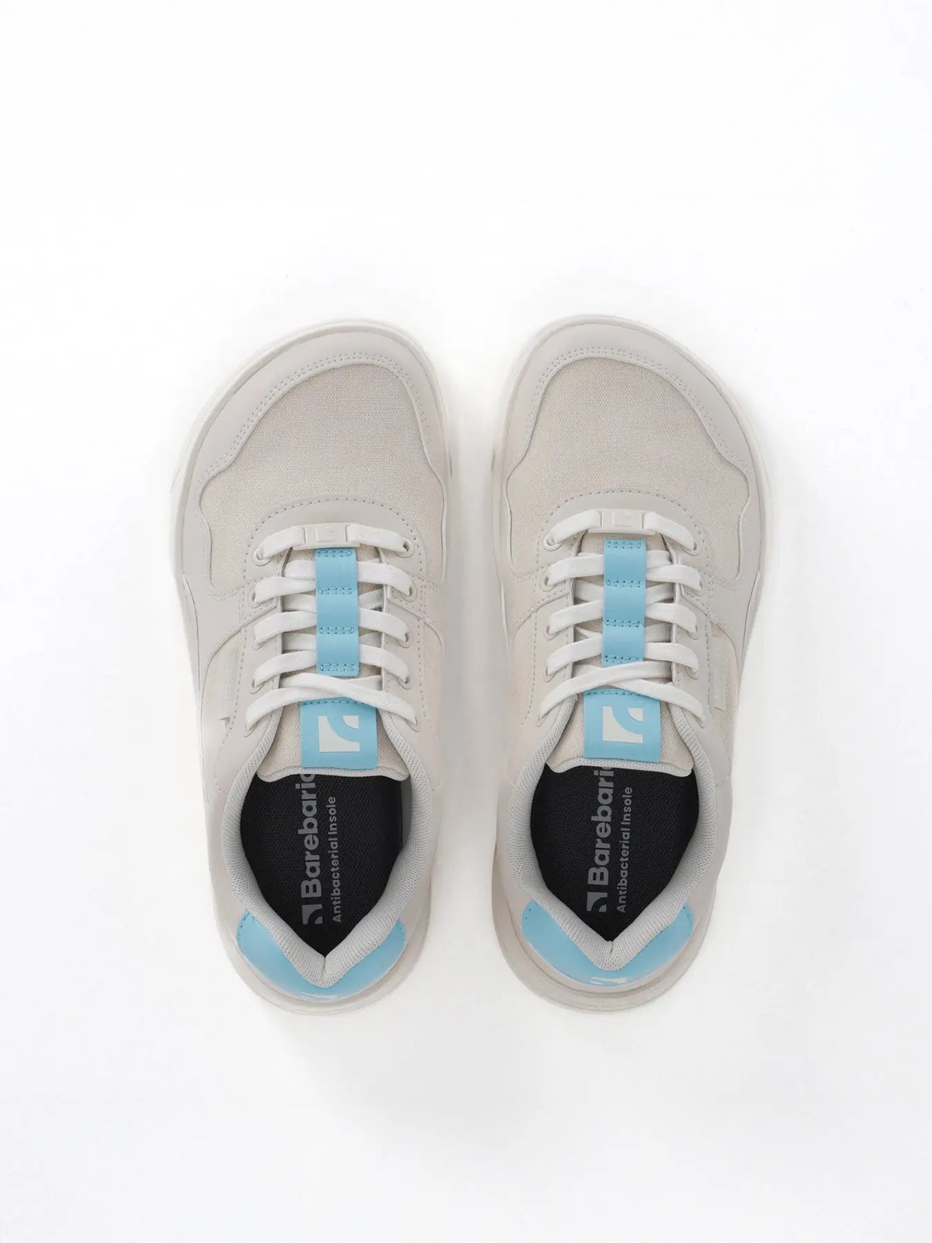 Barebarics - Zing Off White & Blue - Deportivas barefoot
