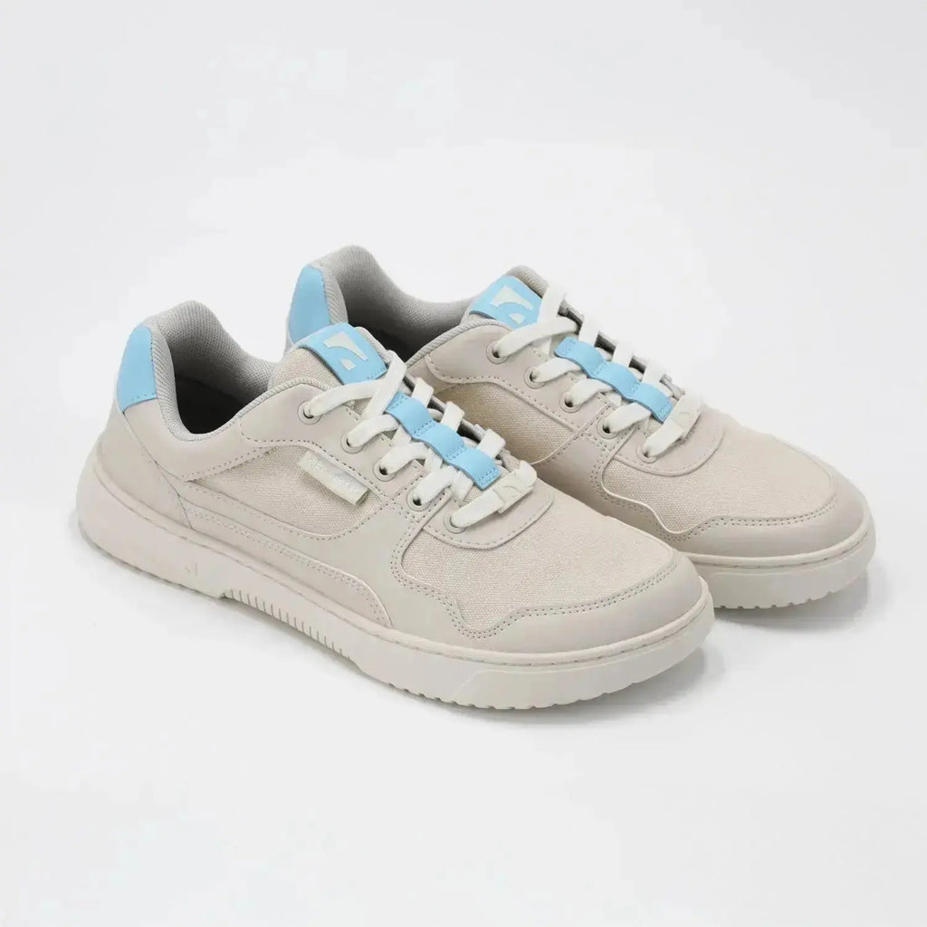 Barebarics - Zing Off White & Blue - Zapatillas barefoot unisex azul