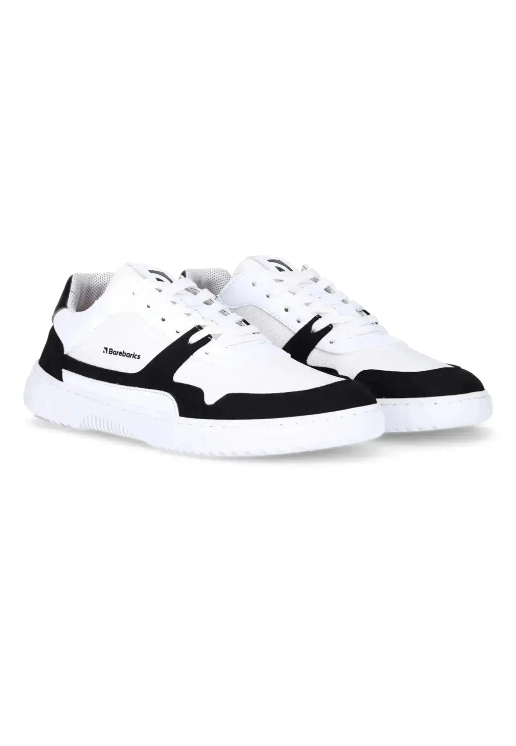 Barebarics - Zing White & Black - Zapatillas barefoot unisex blanco y negro