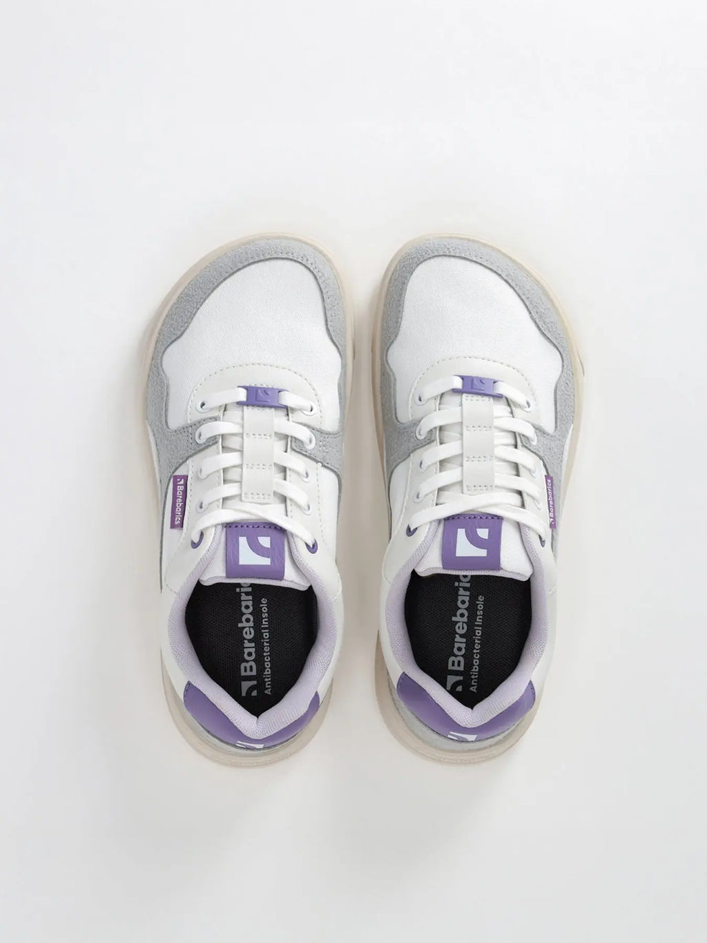 Barebarics - Zing White & Purple - Deportivas barefoot