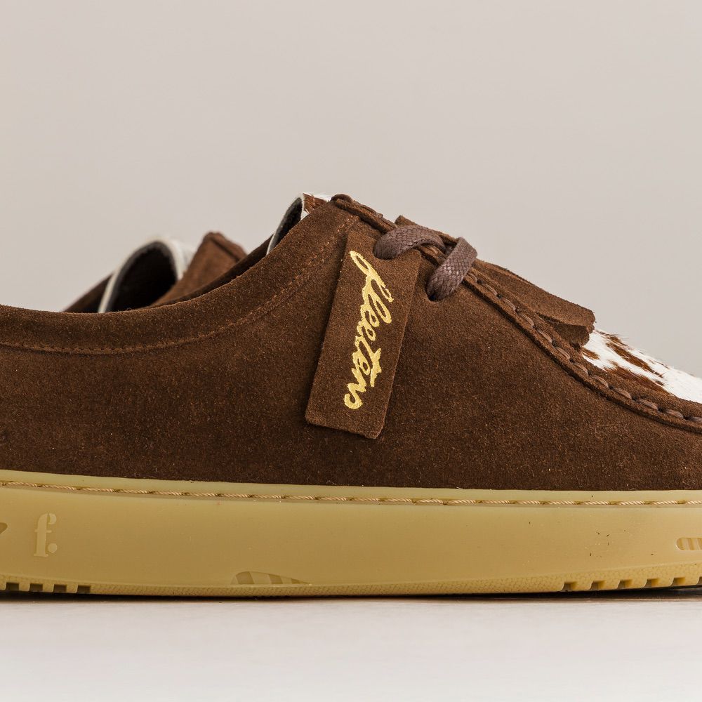 Fleeters Avocado Pony & Chocolate - Zapatos Barefoot Wallabee