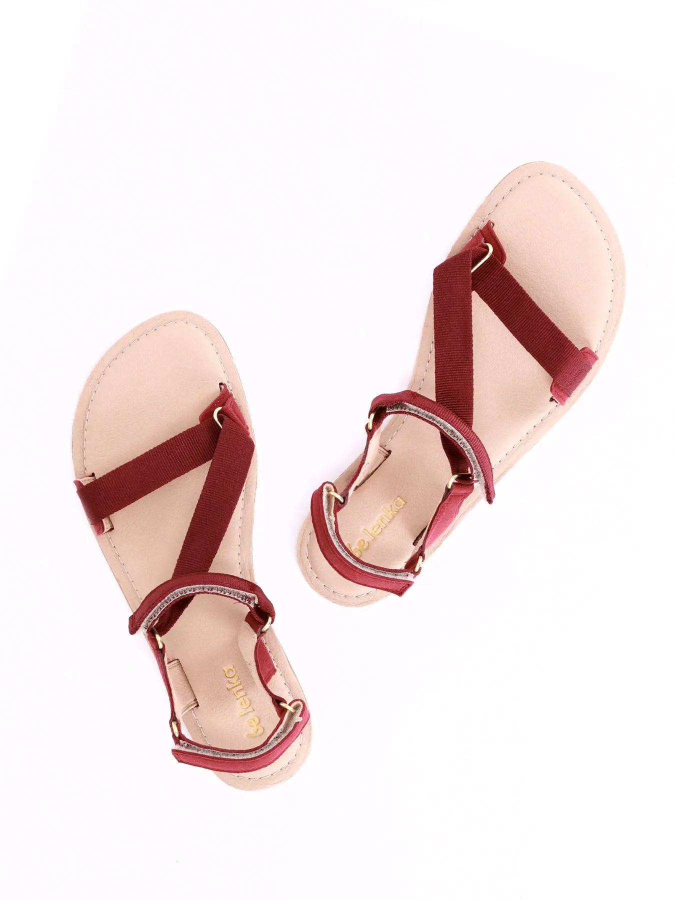 Barefoot sandalias Be Lenka Flexi 2.0 - Burgundy