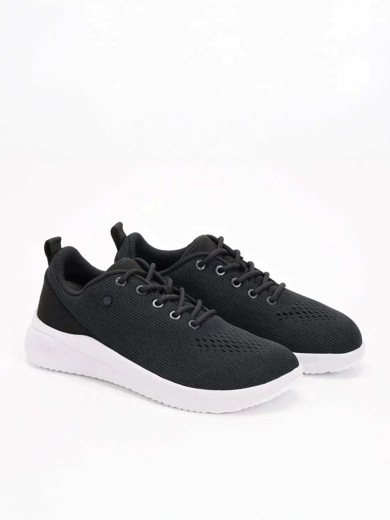 Be Lenka - Aerra Black & White - Zapatillas de transición al barefoot unisex negras