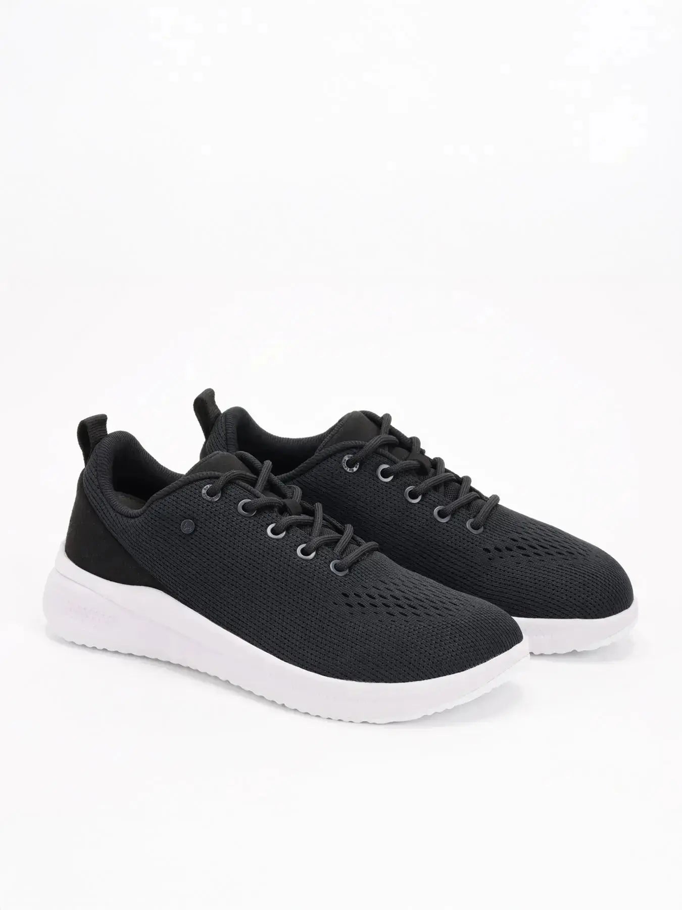 Be Lenka - Aerra Black & White - Zapatillas de transición al barefoot unisex negras