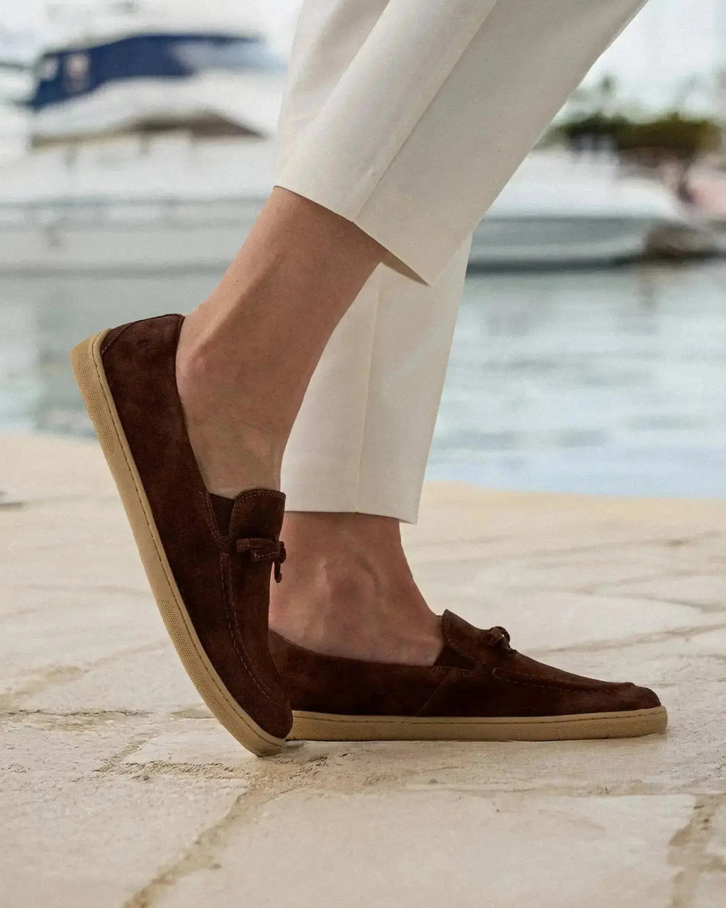 Be Lenka - Aphrodite Dark Brown - Mocasines barefoot para mujer marrones