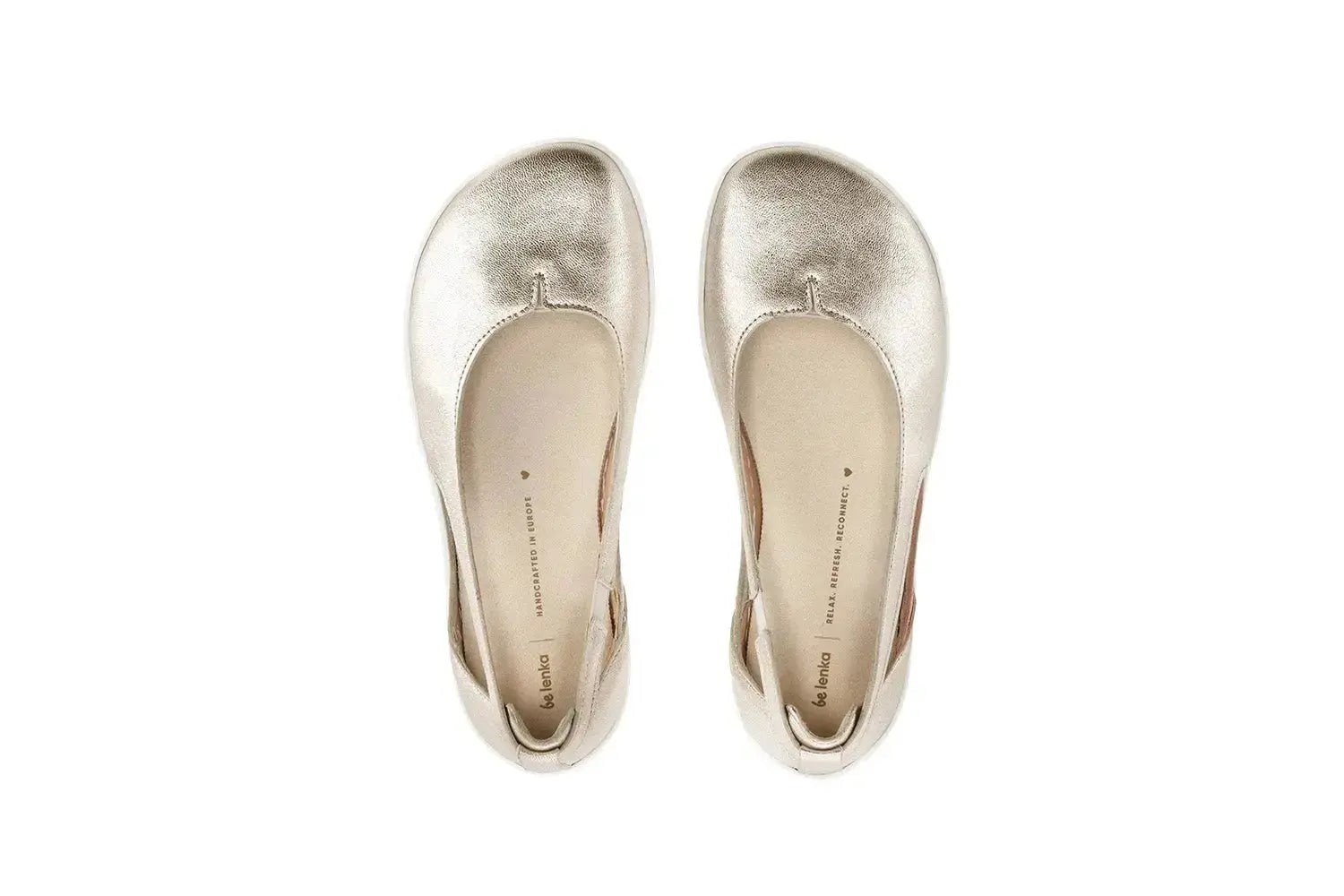 Be Lenka - Bellissima 2.0 Gold - Bailarinas respetuosas para mujer
