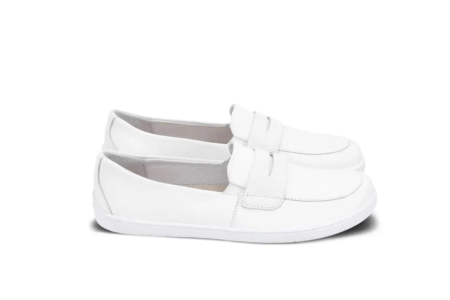 Be Lenka - Buena All White - Mocasines barefoot