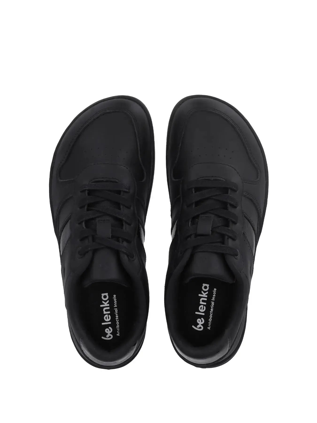 Be Lenka - Cellestia Black & Shiny Black - Zapatillas barefoot unisex negras
