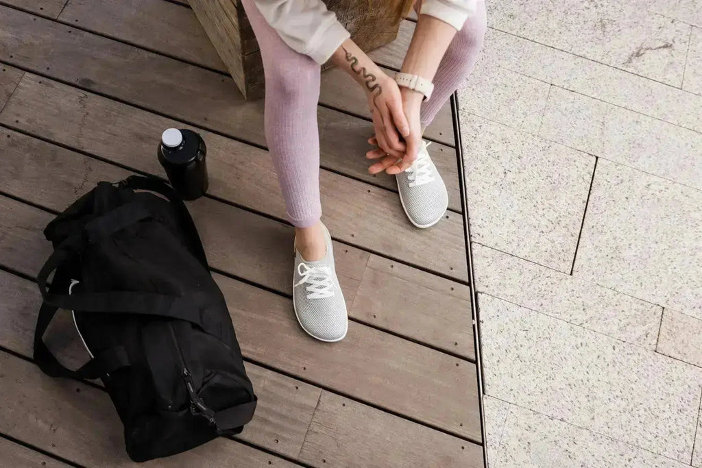 Be Lenka - Dash Grey - Zapatillas barefoot grises talla 40