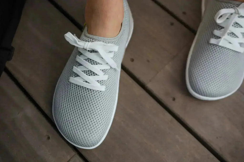 Be Lenka - Dash Grey - Zapatillas barefoot grises talla 40