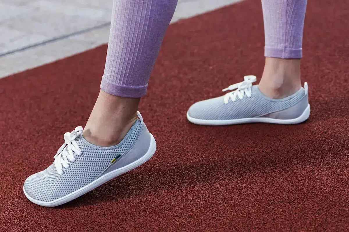 Be Lenka - Dash Grey - Zapatillas barefoot grises talla 40
