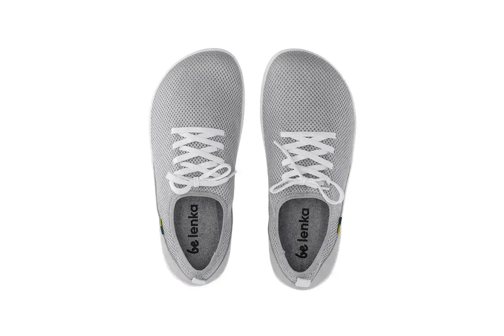 Be Lenka - Dash Grey - Zapatillas barefoot grises talla 40