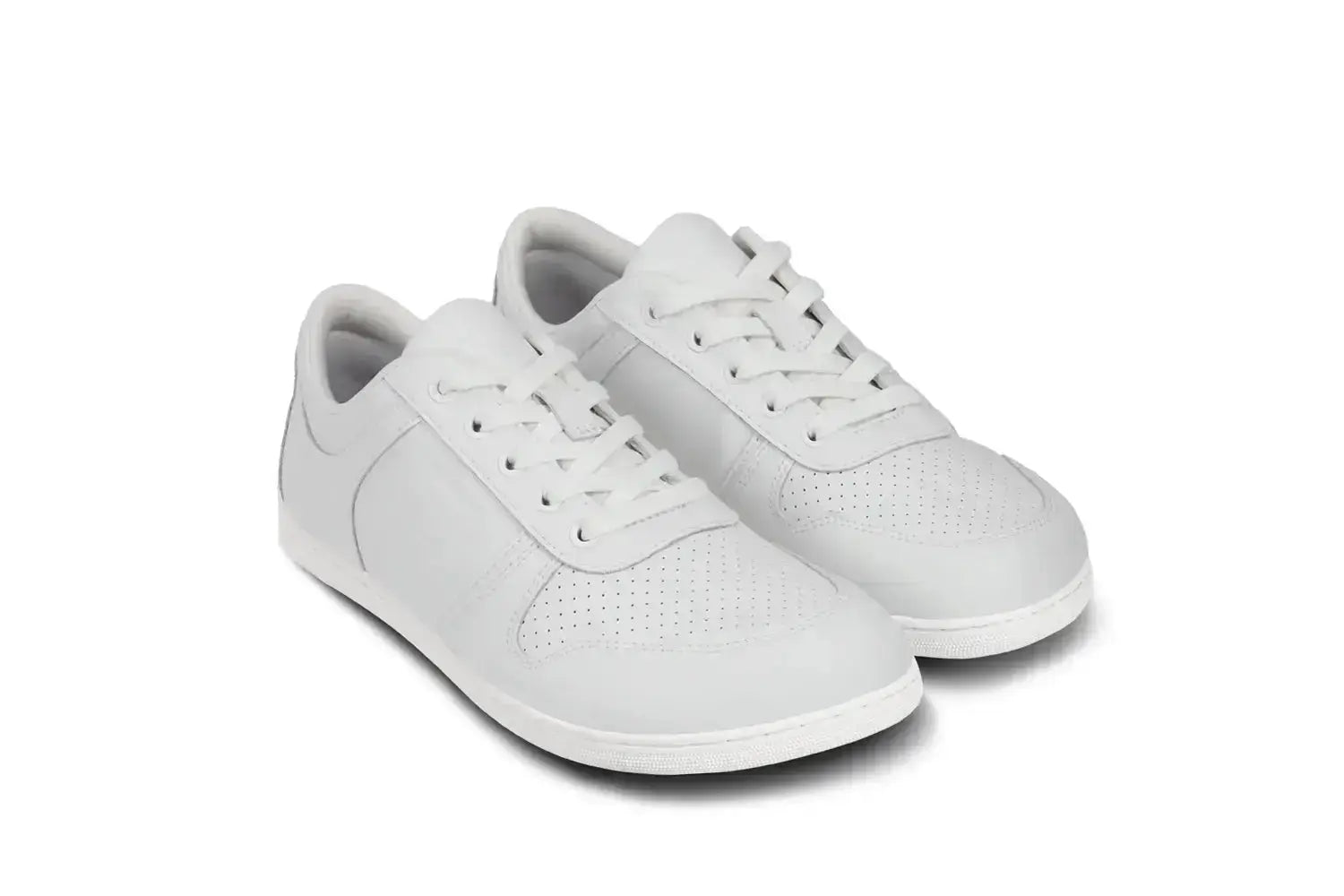 Be Lenka - Echo All White - Zapatillas barefoot unisex blancas