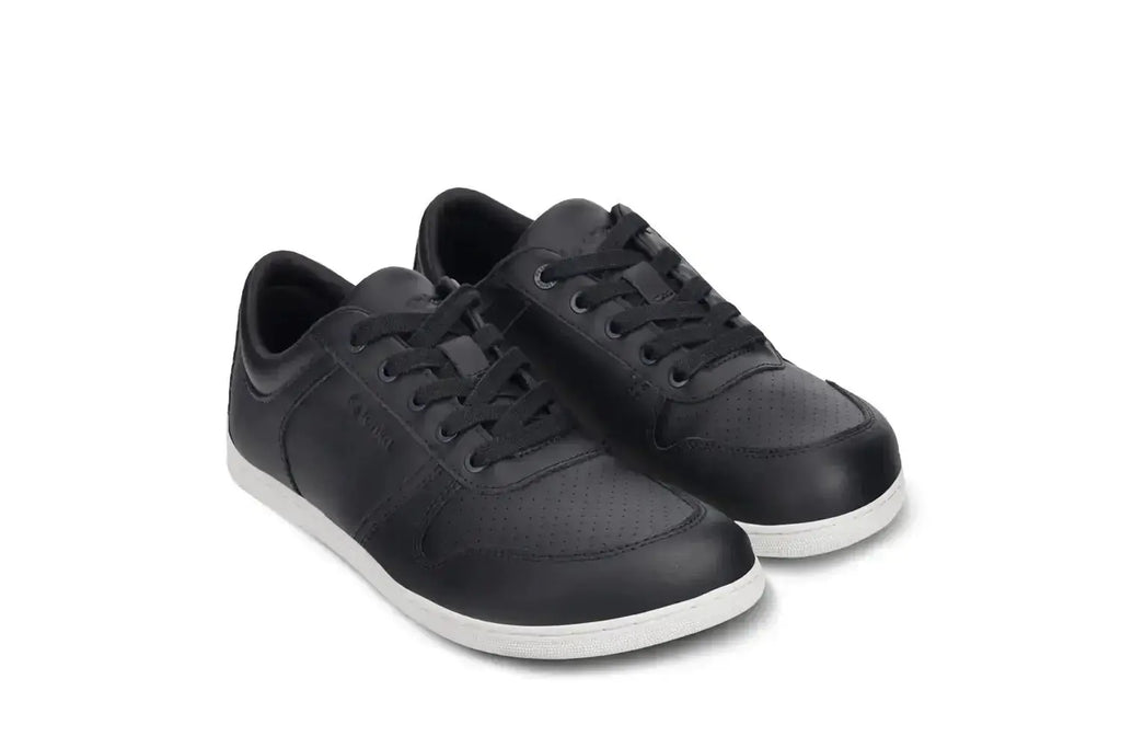 Be Lenka - Echo Black & White - Zapatillas barefoot unisex negras