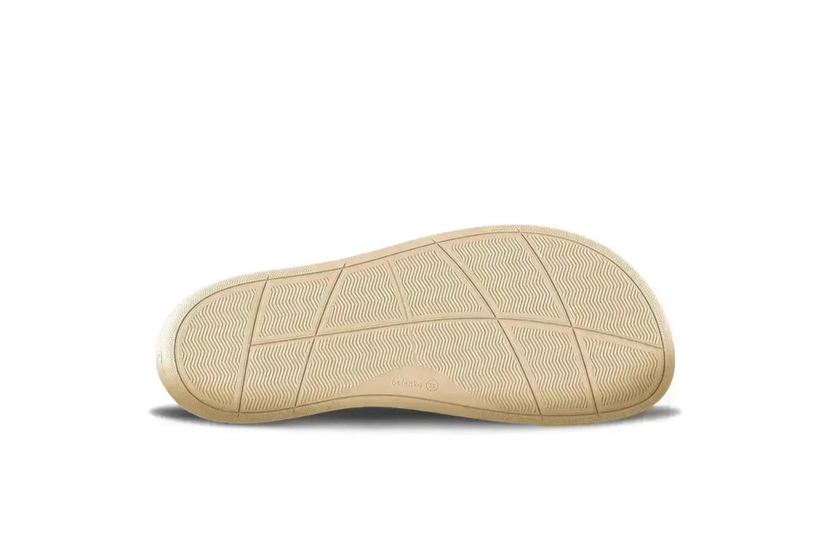 Be Lenka - Echo White & Black Vegan - Zapatillas barefoot unisex veganas blanco y negro