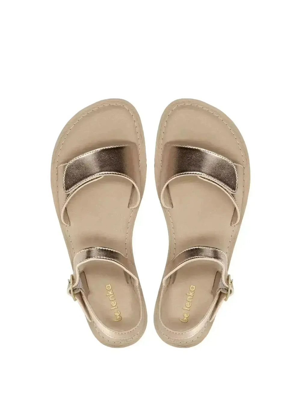 Be Lenka Grace 2.0 Rose Gold - Sandalias barefoot oro rosa para mujer