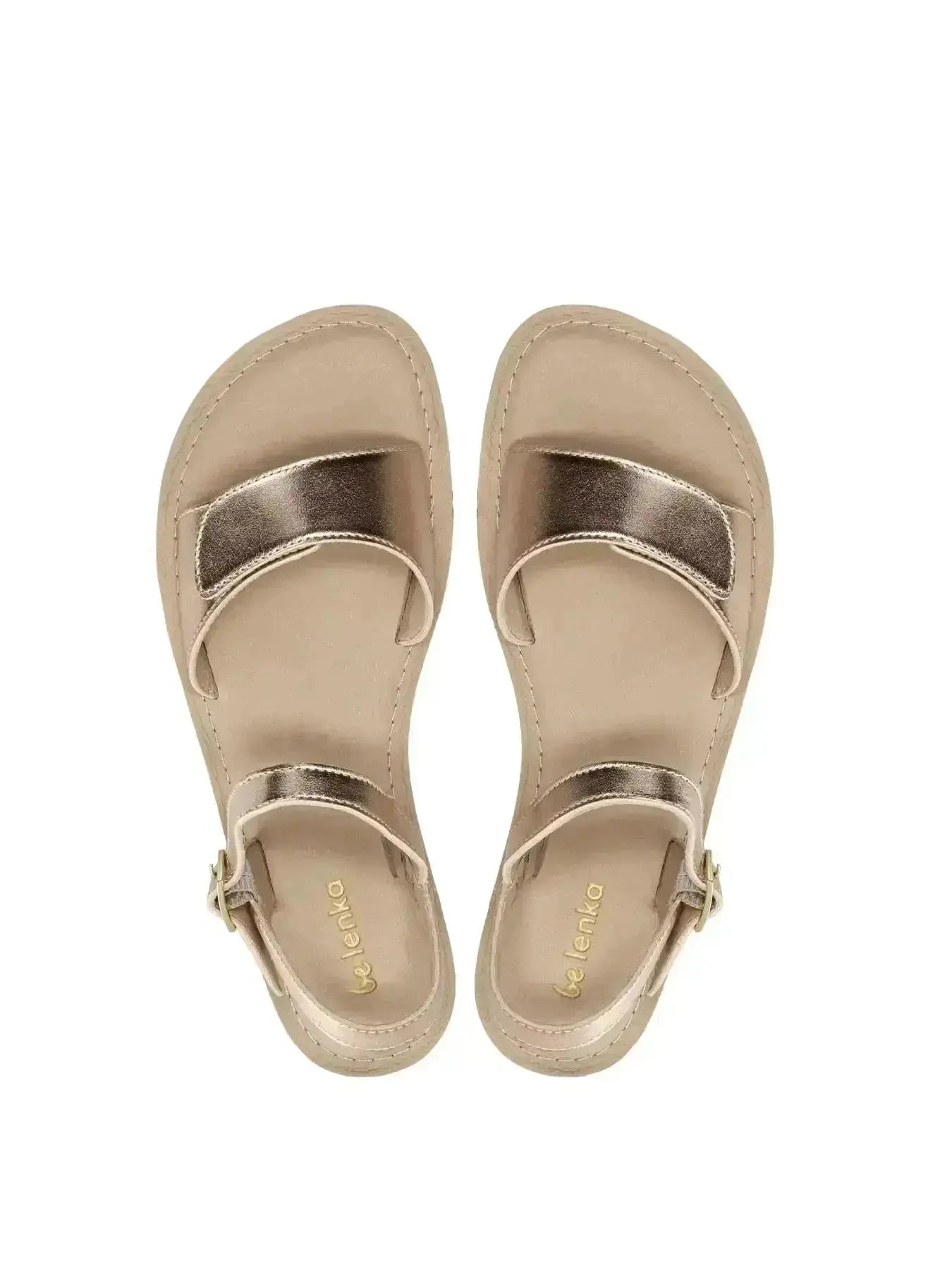 Be Lenka Grace 2.0 Rose Gold - Sandalias barefoot oro rosa para mujer
