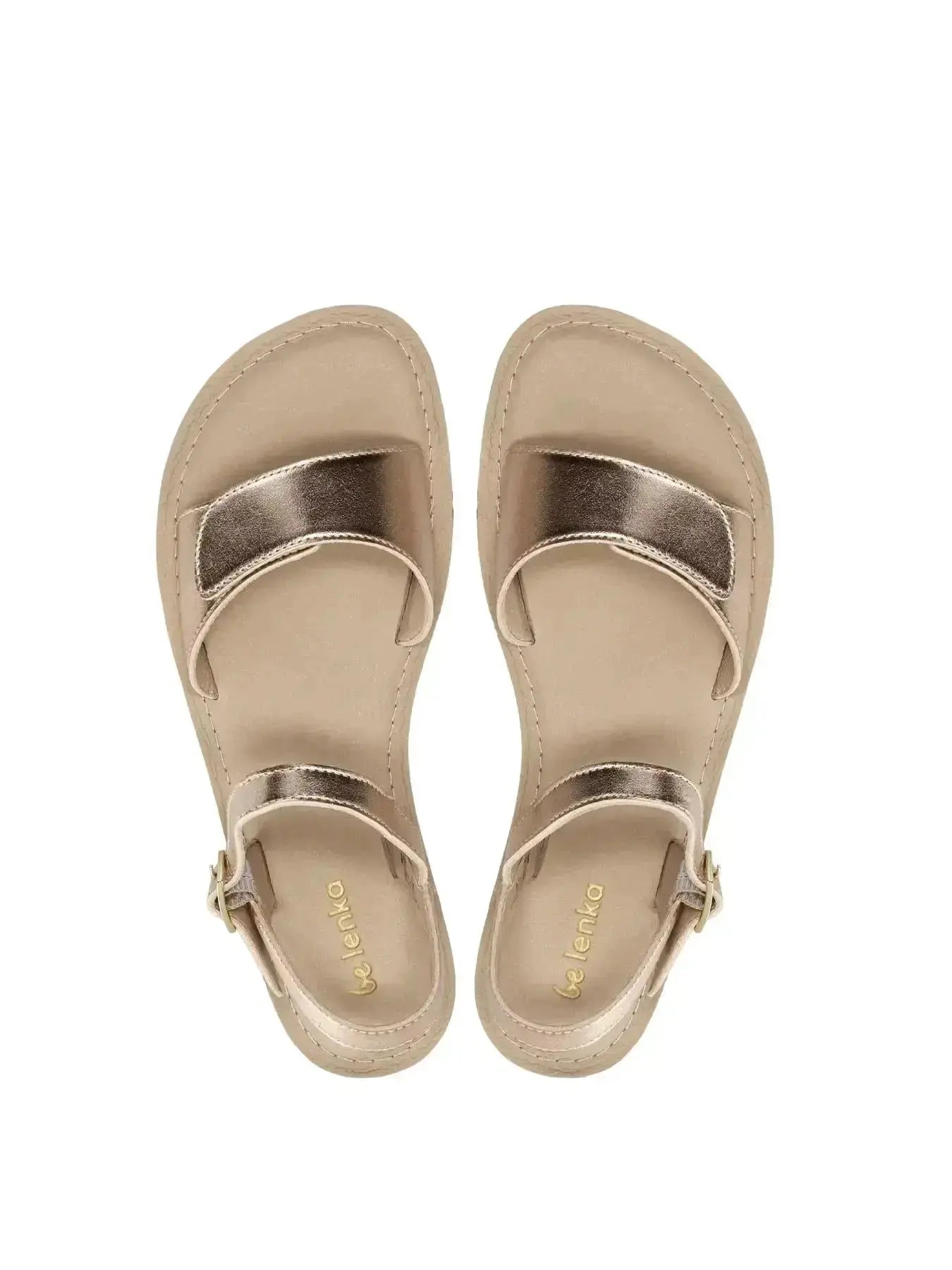 Be Lenka Grace 2.0 Rose Gold - Sandalias barefoot oro rosa para mujer