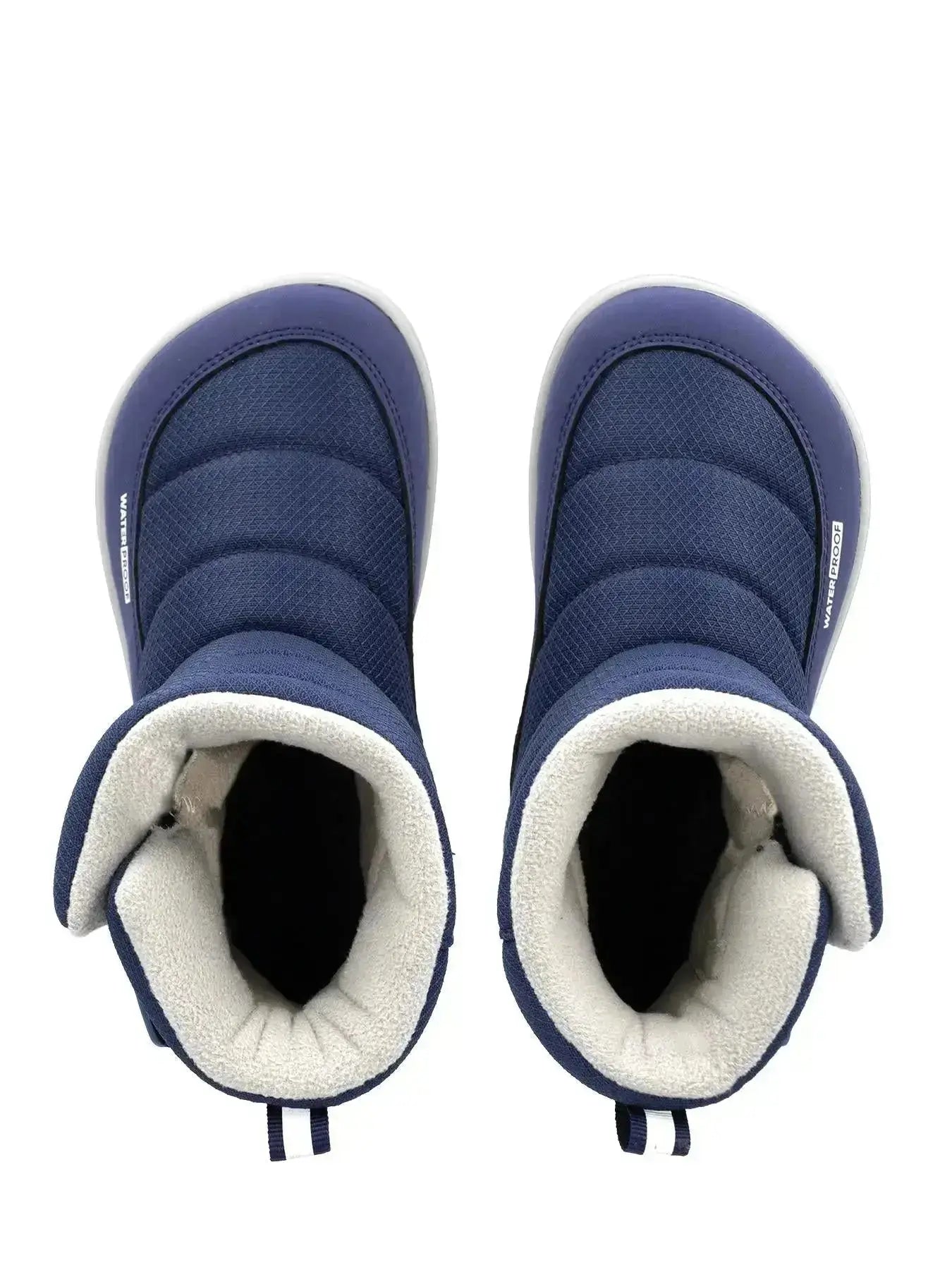 Be Lenka Kids - Ailo Dark Blue - Botas de nieve descalzas